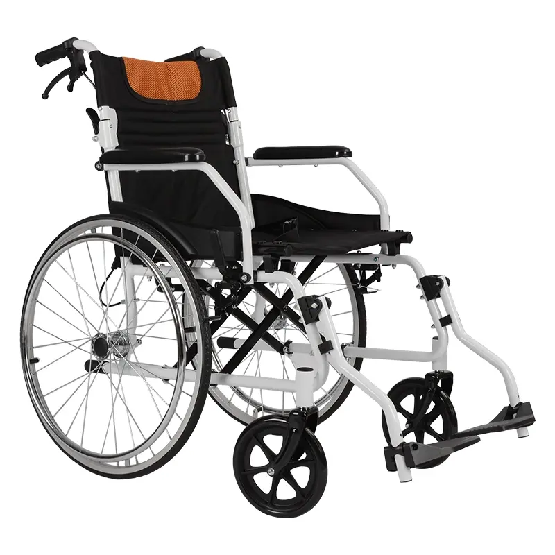 Silla de ruedas plegable de ancianos para ancianos para ancianos discapacitados